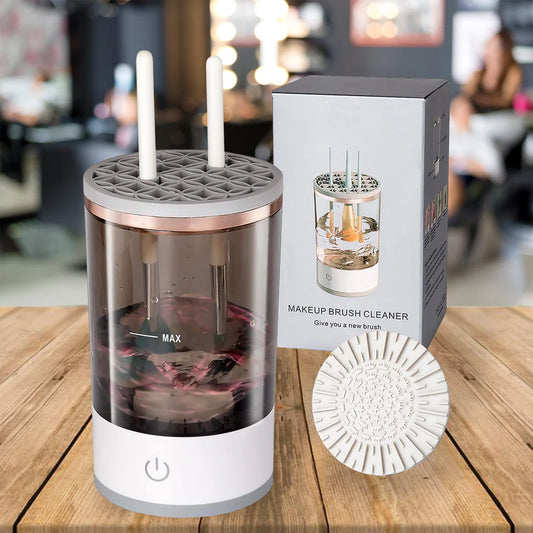 Automatic Makeup Brush Washer Fast & Hands-Free