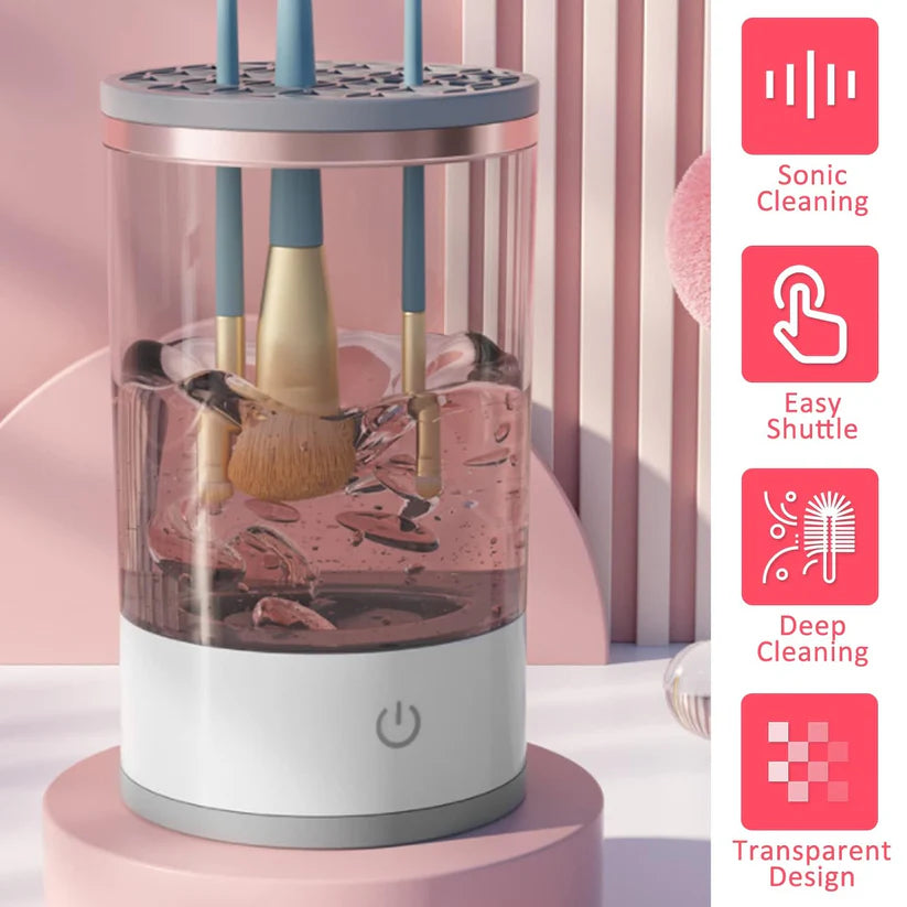 Automatic Makeup Brush Washer Fast & Hands-Free