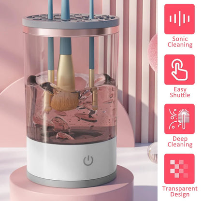 Automatic Makeup Brush Washer Fast & Hands-Free