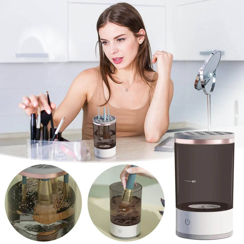 Automatic Makeup Brush Washer Fast & Hands-Free