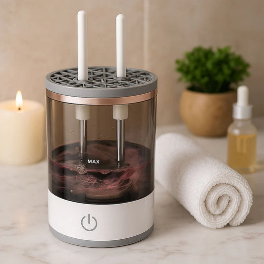 Automatic Makeup Brush Washer Fast & Hands-Free