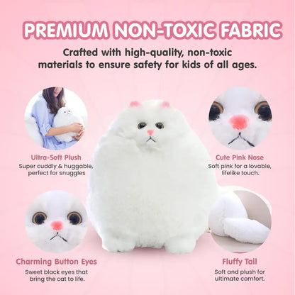 Giant Fluffy Persian Cat Plush Toy