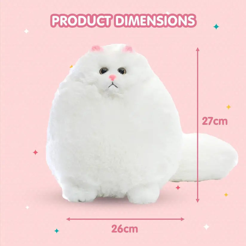 Giant Fluffy Persian Cat Plush Toy
