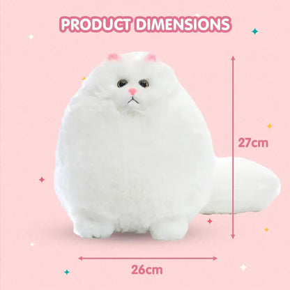 Giant Fluffy Persian Cat Plush Toy