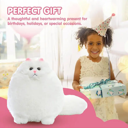 Giant Fluffy Persian Cat Plush Toy