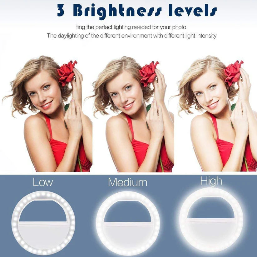 Phone Selfie Ring Light