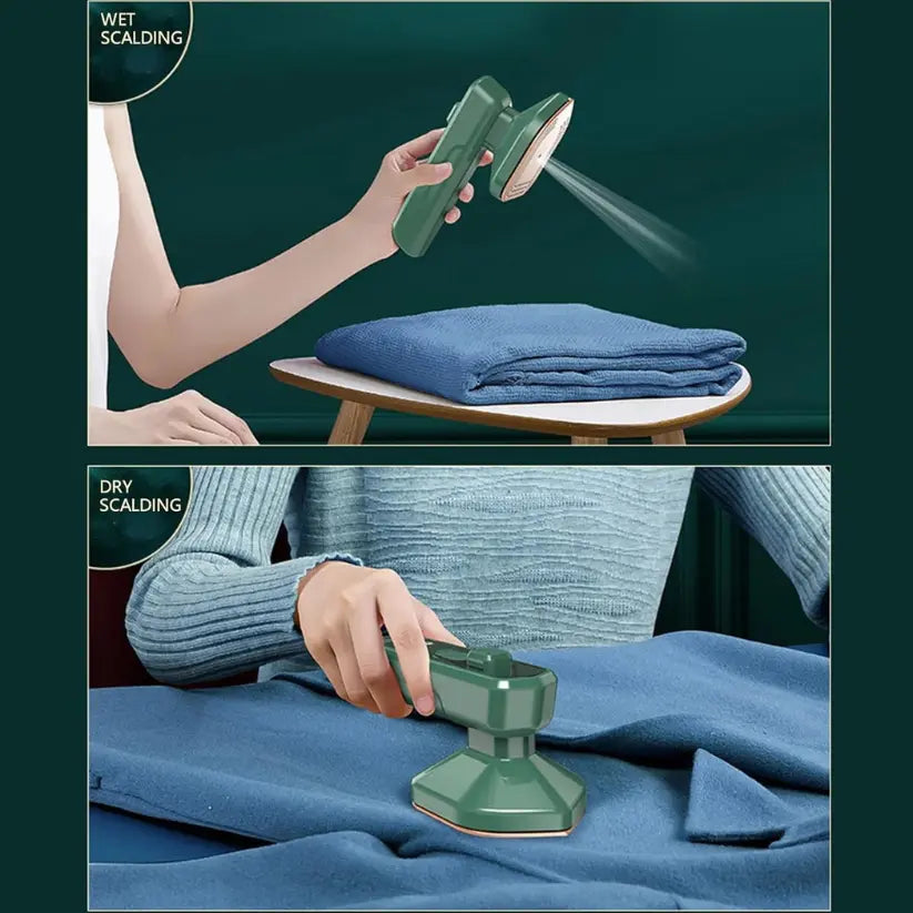 2-in-1 Mini Steamer & Iron