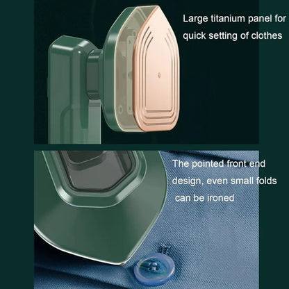 2-in-1 Mini Steamer & Iron
