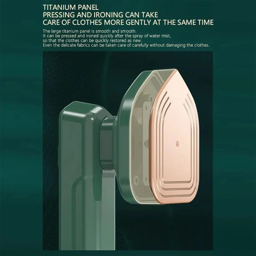 2-in-1 Mini Steamer & Iron