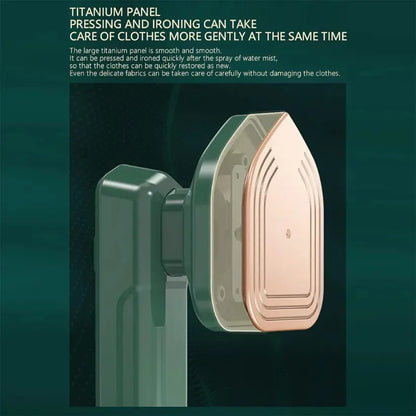 2-in-1 Mini Steamer & Iron