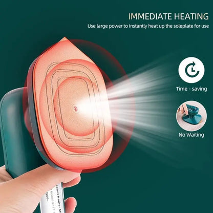 2-in-1 Mini Steamer & Iron