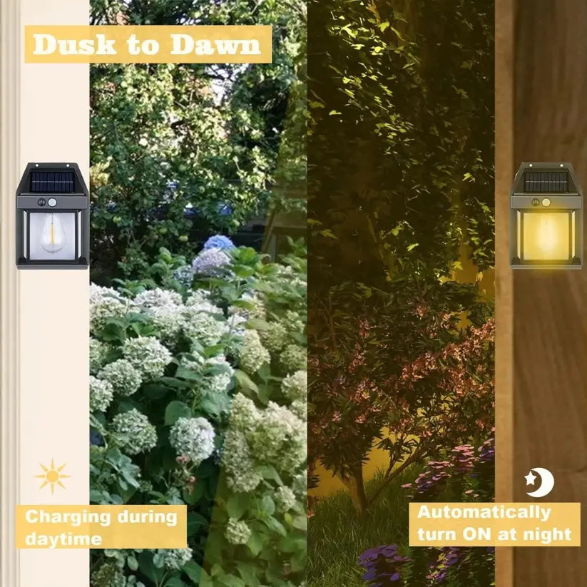 Wireless Solar Motion Wall Light – 3 Modes