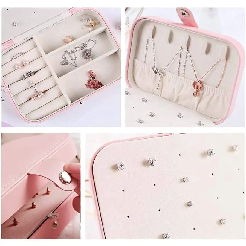Travel Jewelry Organizer Box