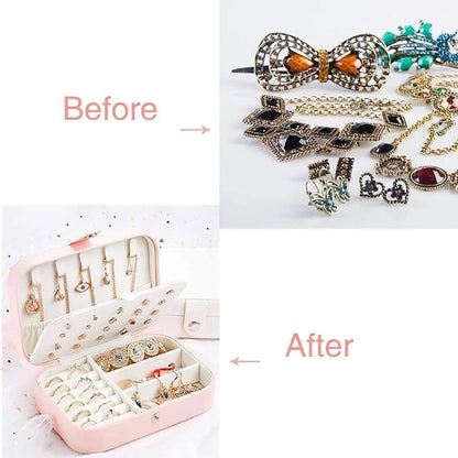 Travel Jewelry Organizer Box